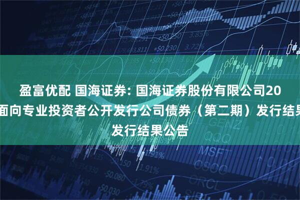 盈富优配 国海证券: 国海证券股份有限公司2025年面向专业投资者公开发行公司债券（第二期）发行结果公告